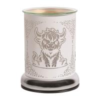 Aroma White Highland Cow Touch Electric Wax Melt Warmer Extra Image 1 Preview